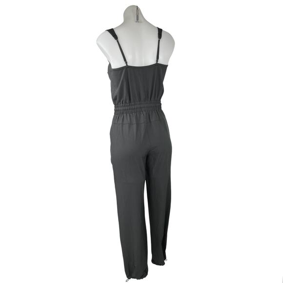 Abercrombie & Fitch Traveler Sleeveless Scoop Neck Drawstring Romper Jumpsuit XS - Picture 5 of 10